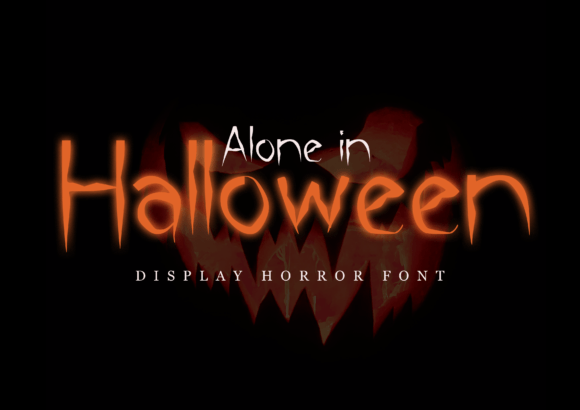 Alone in Halloween Font for Spooky Business Branding