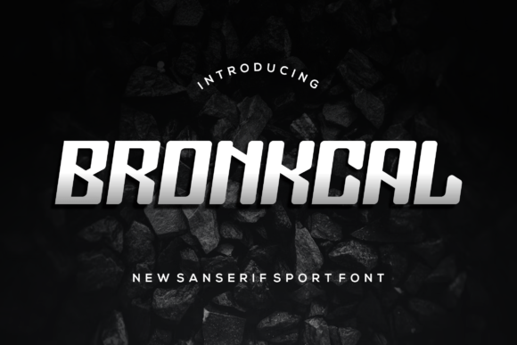 Bronkcal: The Display Font That Makes Handmade Products Shine