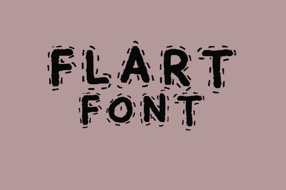 Flart Font: A Charming Handwritten Typeface for Editorial Design