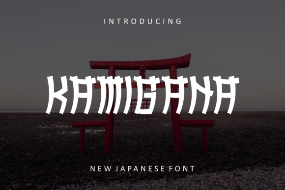 Kamigana: A Modern Display Font for Elegant Web Design