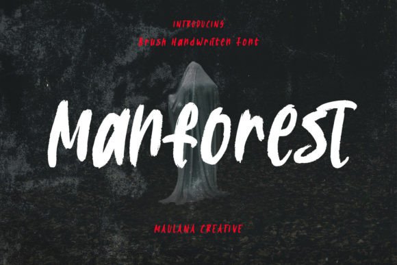 Manforest: A Handwritten Display Font for Campaign Clarity