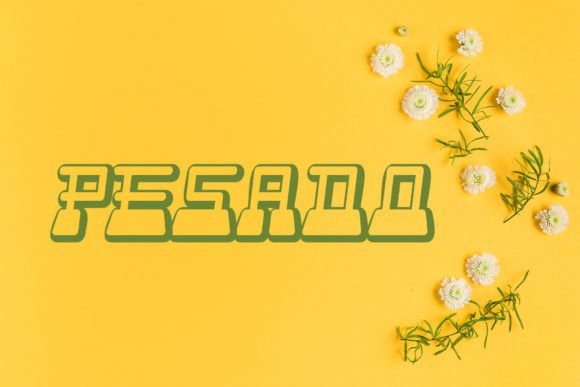 Pesado: A Modern Display Font for Scroll-Stopping Brand Visuals