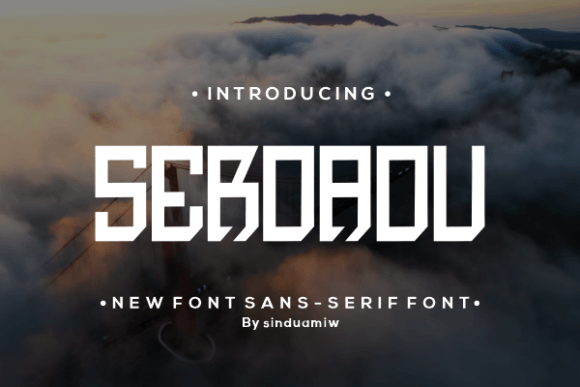 Serdadu: A Display Font for Editorial Impact