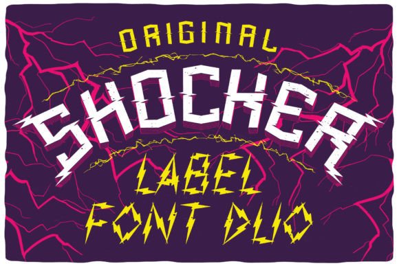 Shocker: A Display Font for Bold Editorial Statements