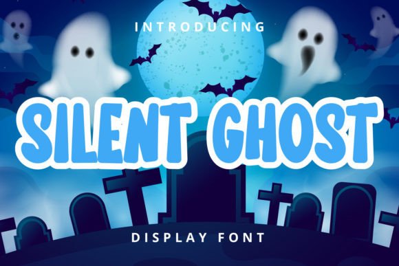Silent Ghost: A Playful Display Font for Business Branding