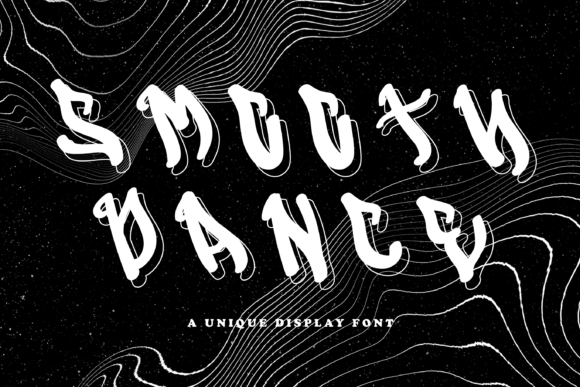 Smooth Dance: A Modern Display Font for Editorial Designs