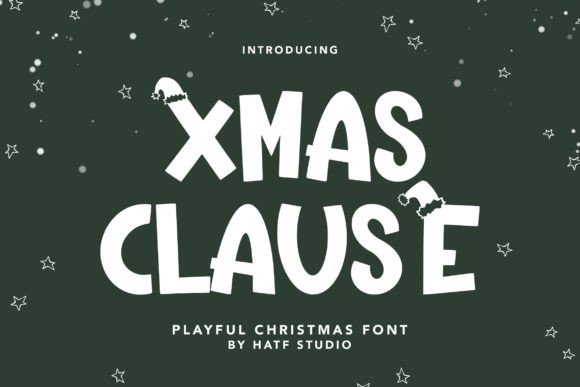 Xmas Clause: A Festive Typeface for Small Businesses